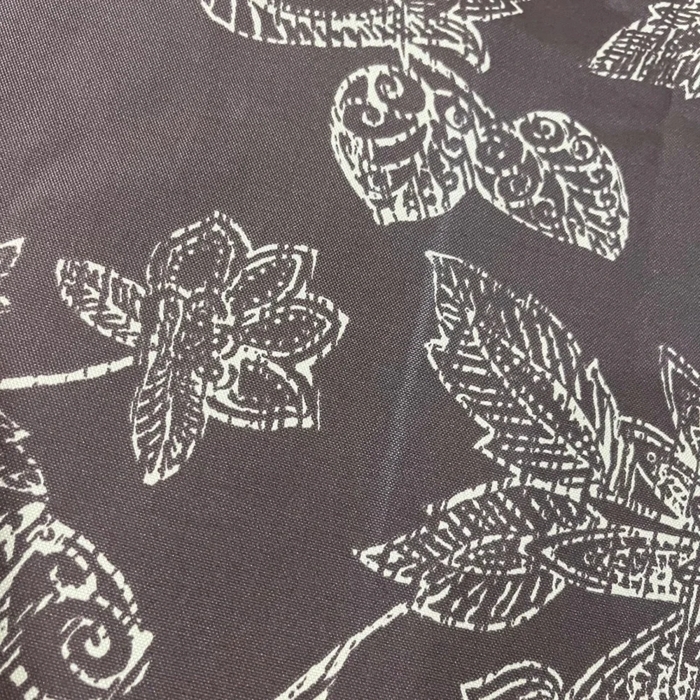 Tommy Bahama Home Brown Tropical Floral Rectangular Tablecloth 60x100 Vtg Style